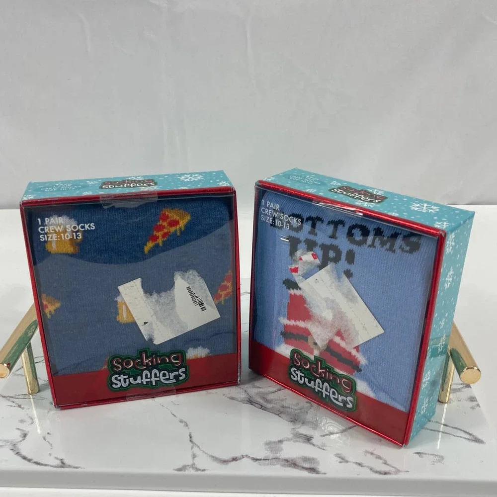 NWT Stocking Stuffers Crew Socks 2 Pack